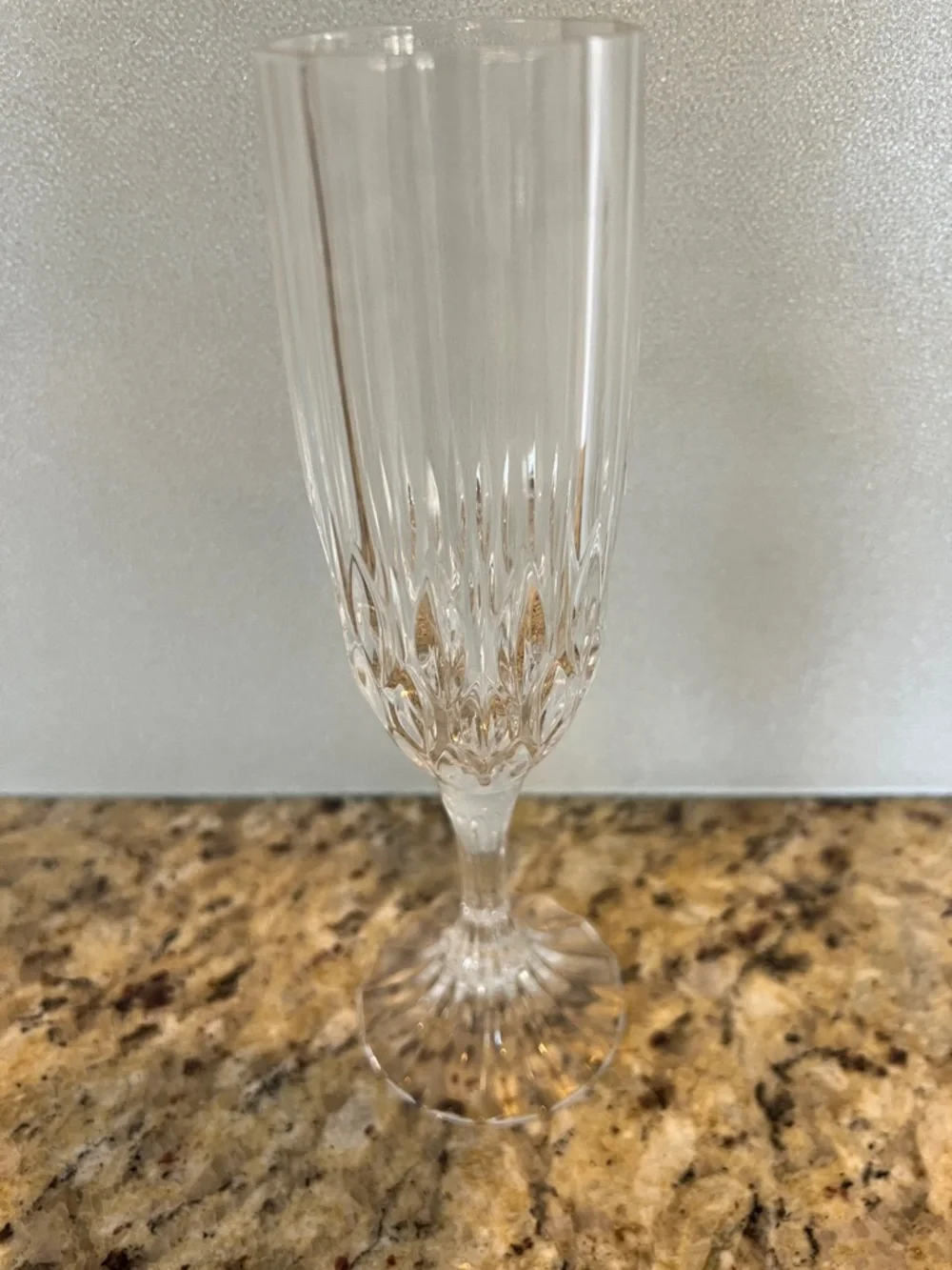 Fluted Champagne Glass Durand by Cristal D’Arques